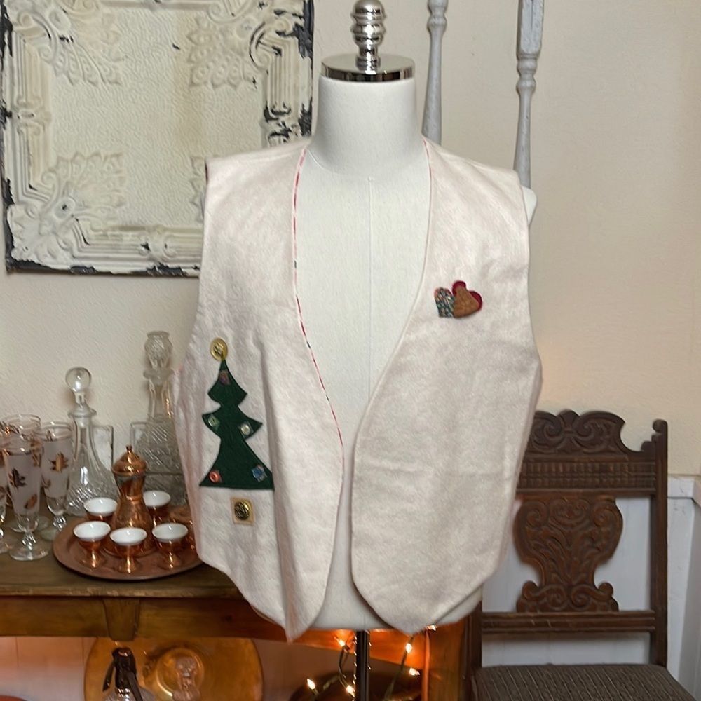 Christmas Vest Amazing Handcrafted Reversible